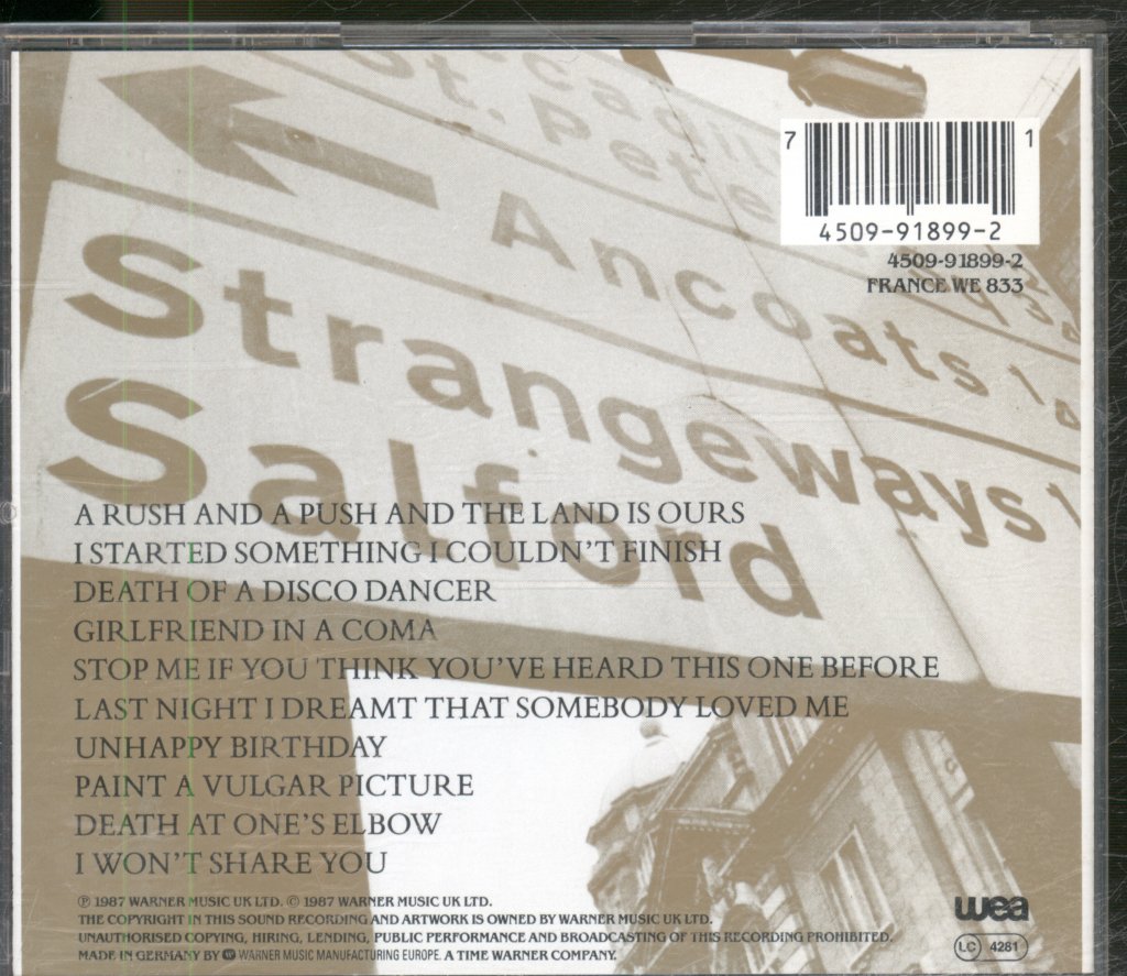 Smiths - Strangeways, Here We Come - Cd
