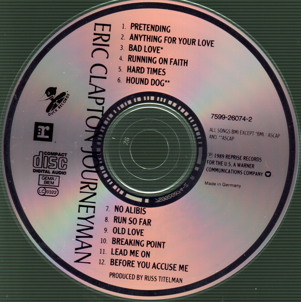 Eric Clapton - Journeyman - Cd