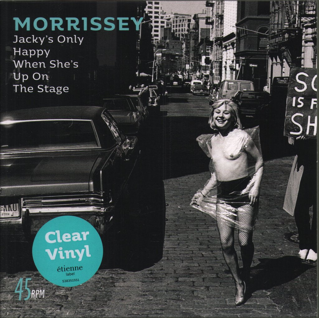 Morrissey - Jacky's Only Happy When She's Up On The Stage - 7 Inch
