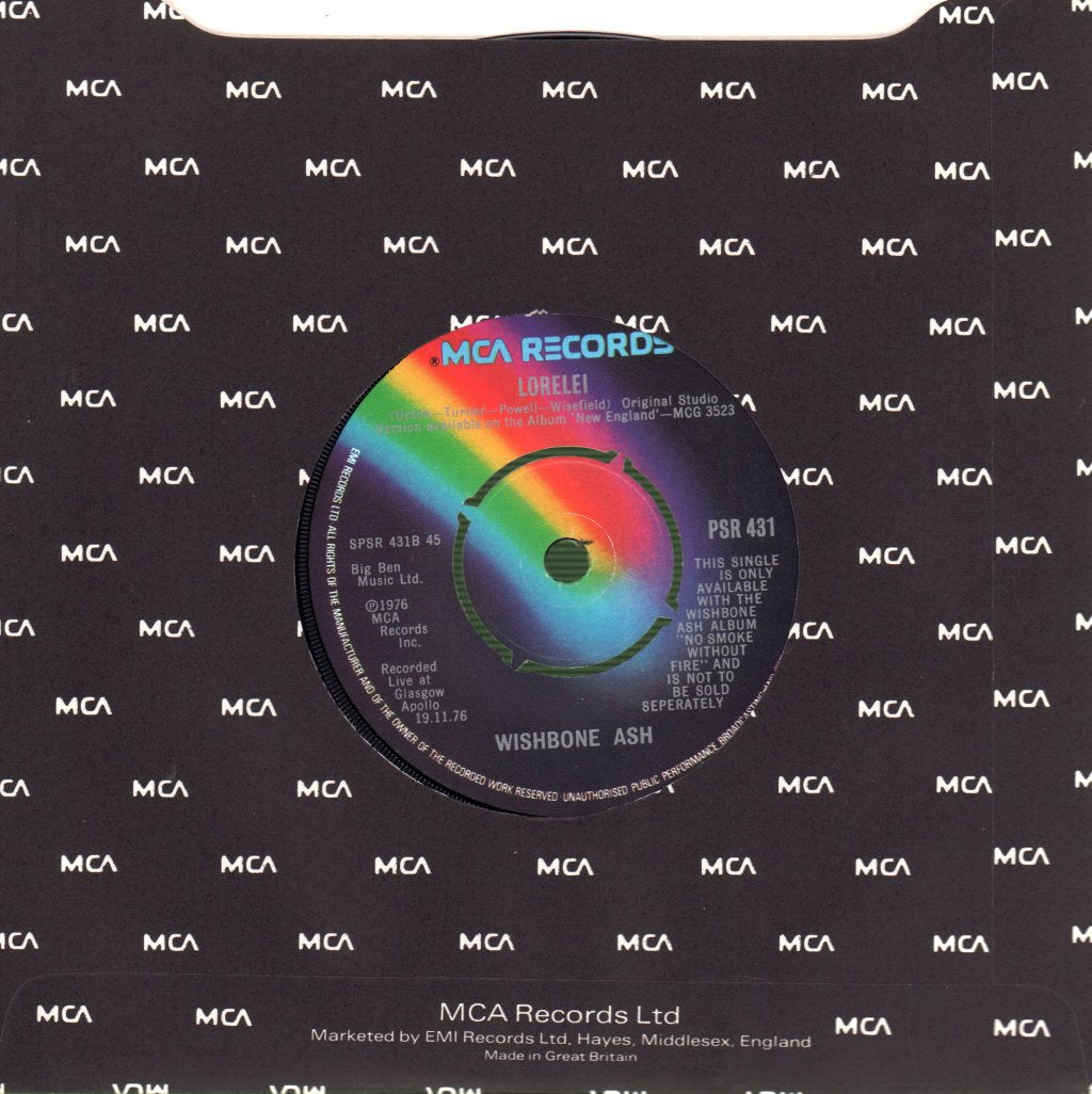Wishbone Ash - No Smoke Without Fire - Lp