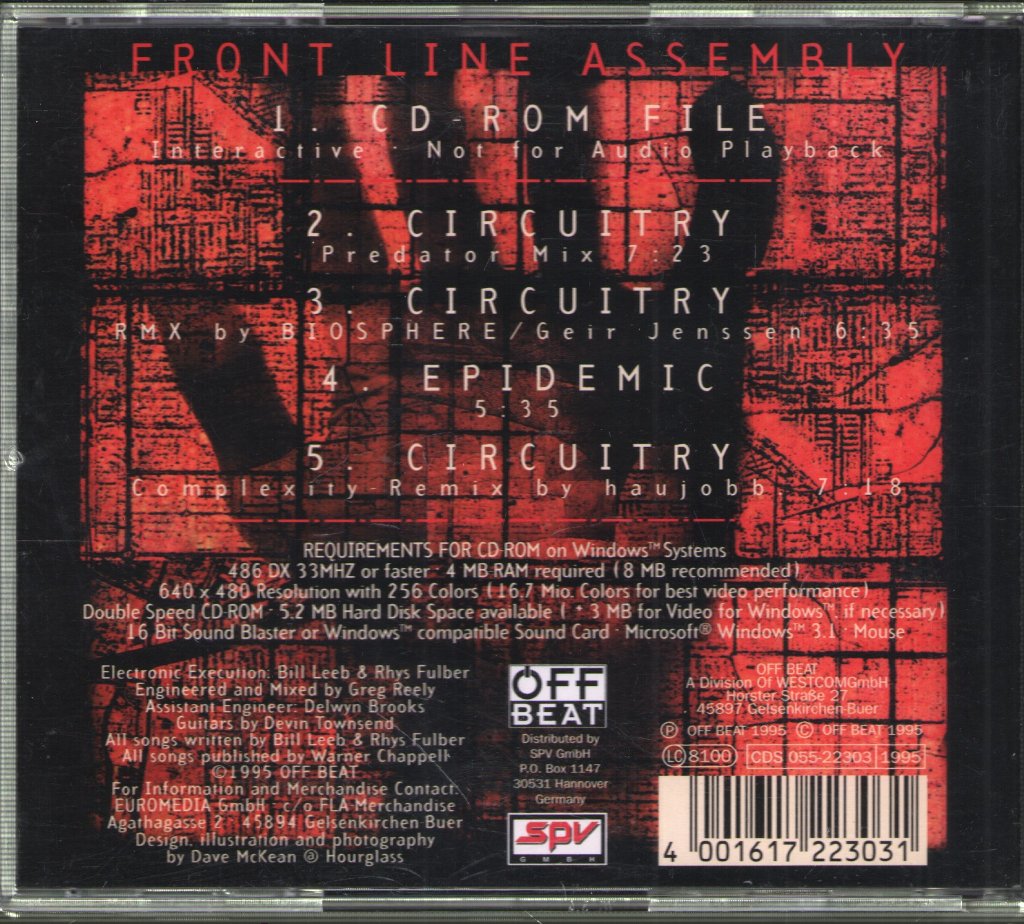 Front Line Assembly - Circuitry - Cd