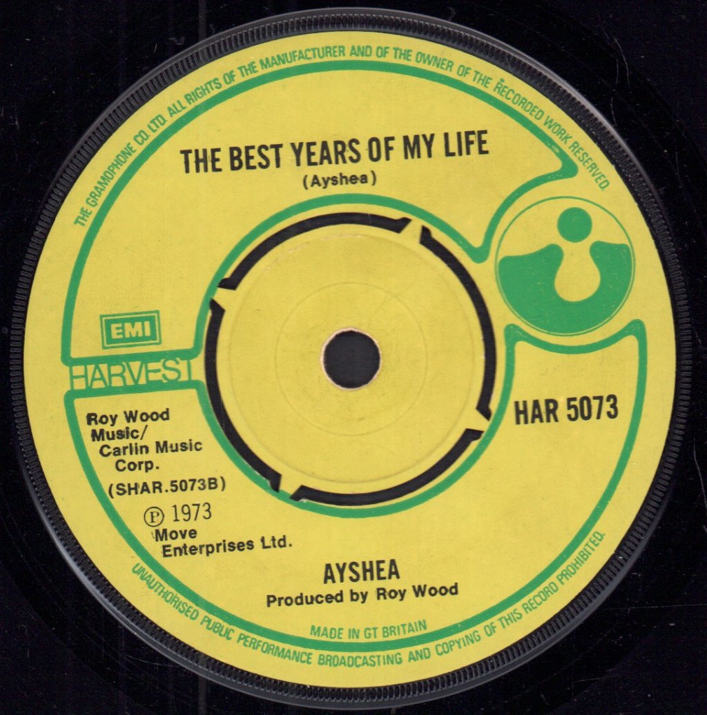 Ayshea - Farewell - 7 Inch