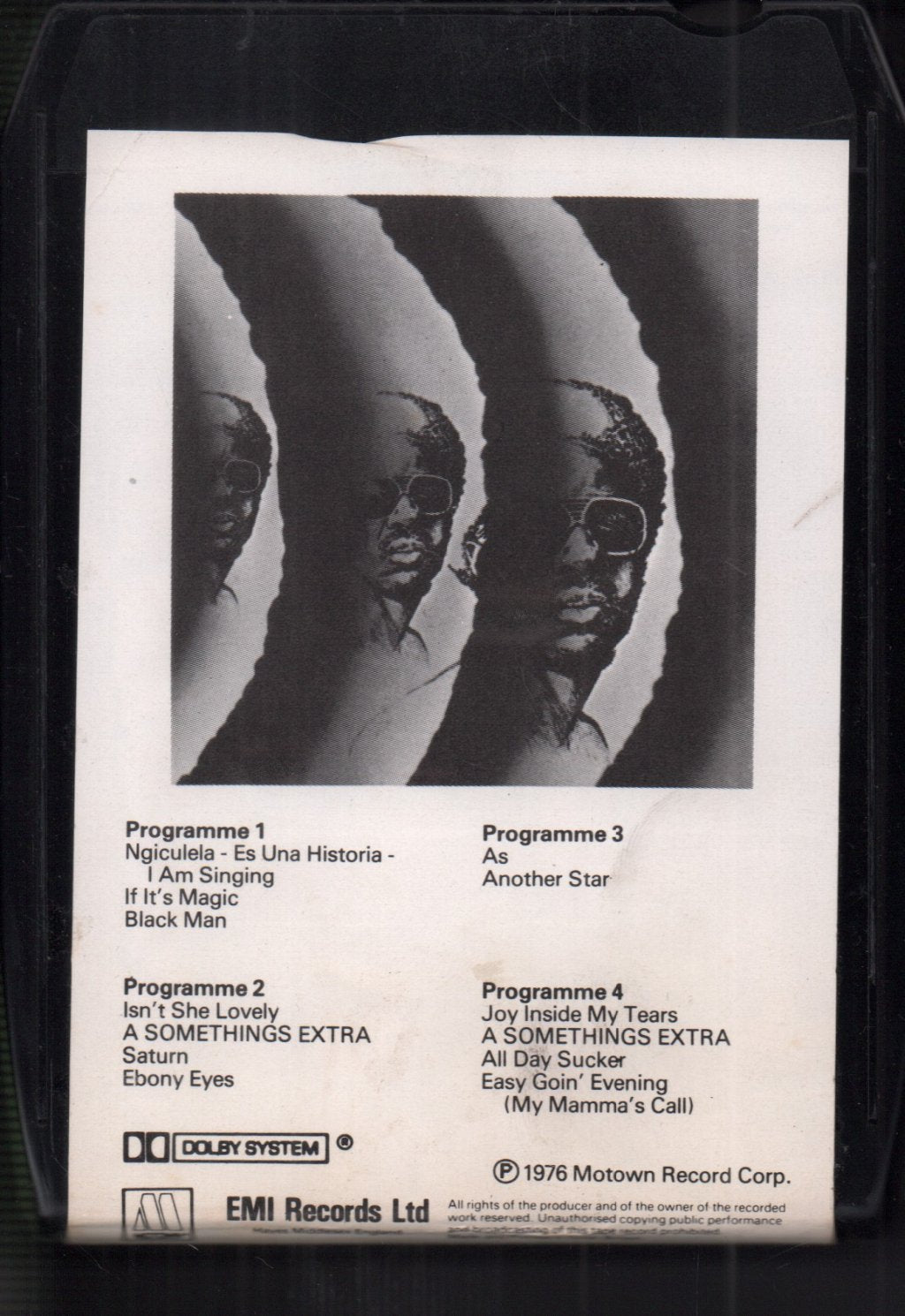 Stevie Wonder - Songs In The Key Of Life 2 - 8 Track