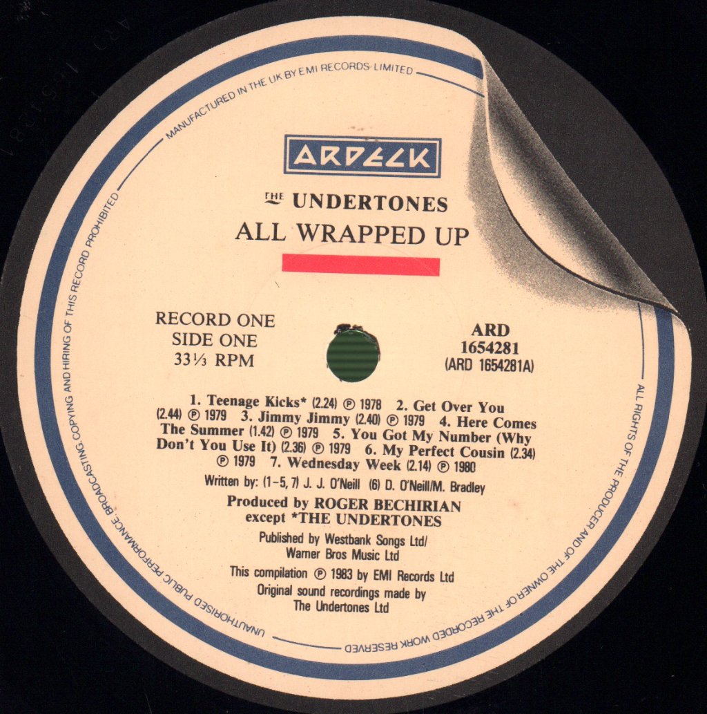 Undertones - All Wrapped Up - Double Lp