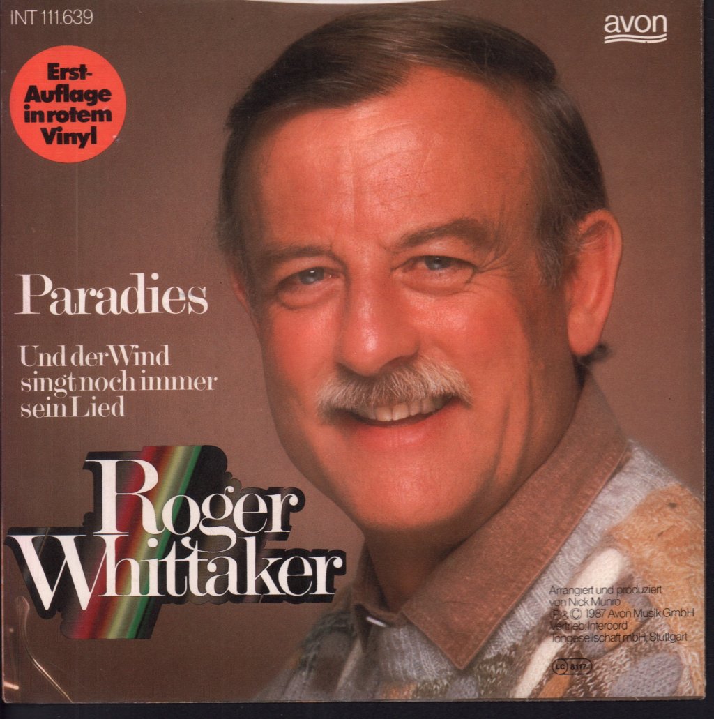 Roger Whittaker - Paradies - 7 Inch