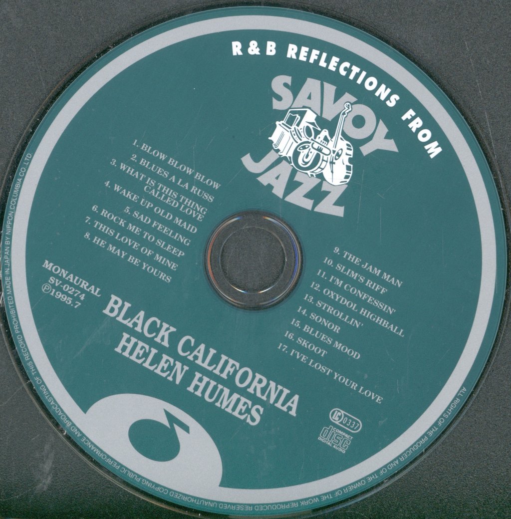 Helen Humes - Black California - Cd