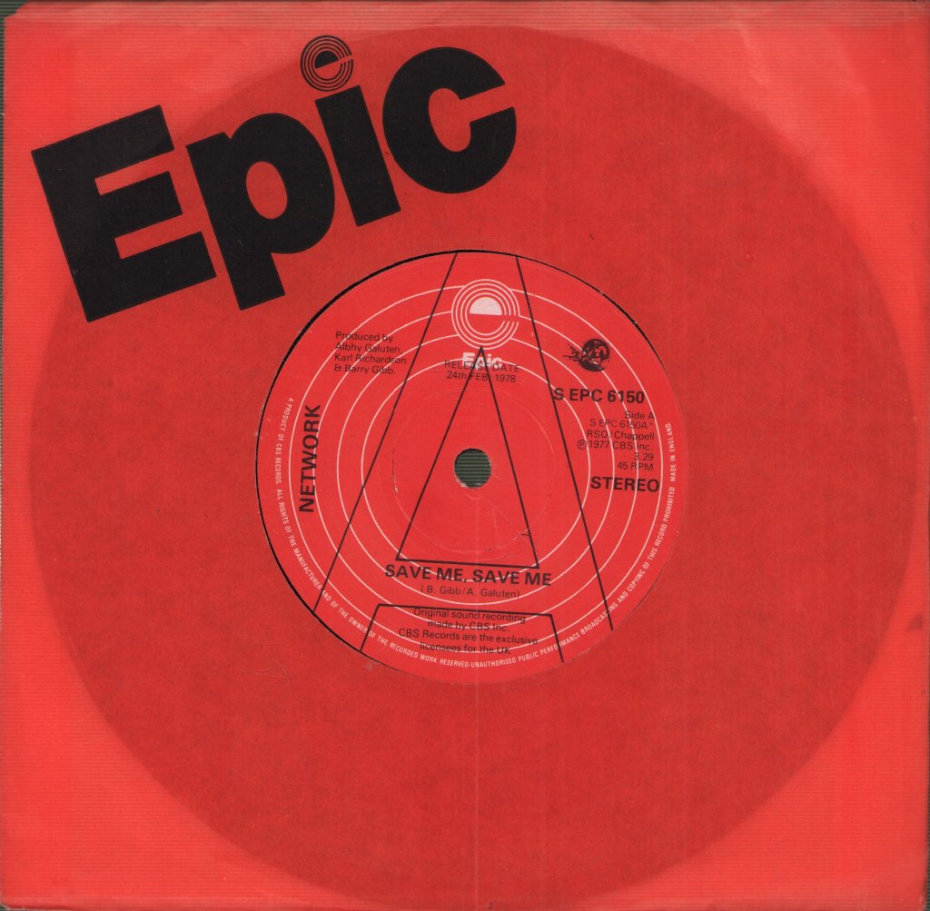 Network (70'S Group) - Save Me Save Me - 7 Inch