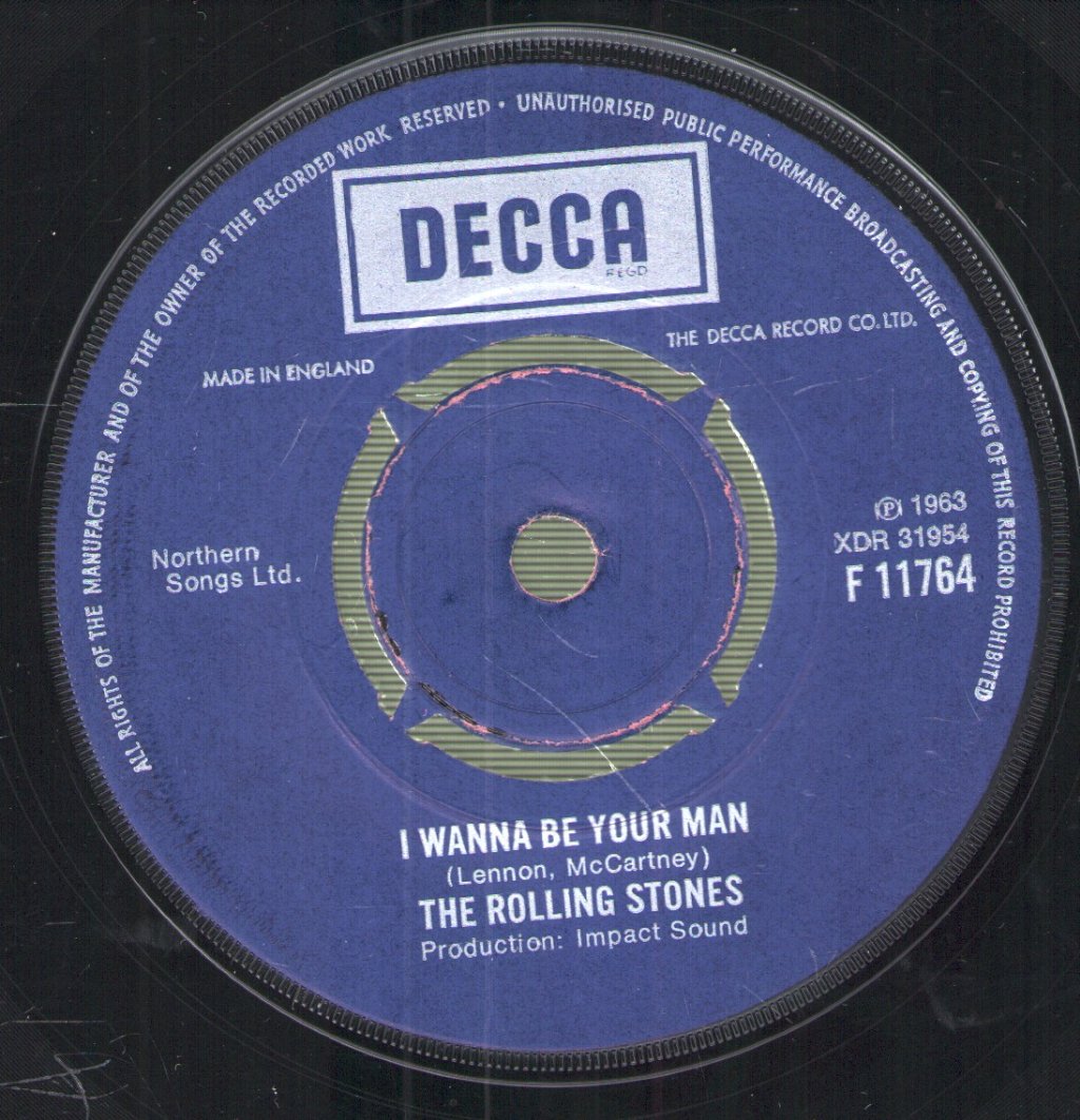 Rolling Stones - I Wanna Be Your Man - 7 Inch