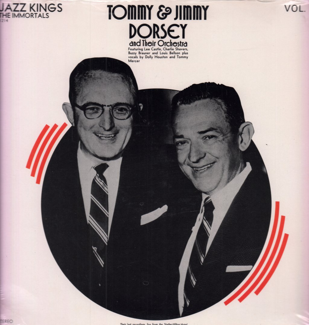 Tommy And Jimmy Dorsey - Jazz Kings Vol 2 The Immortals - Lp