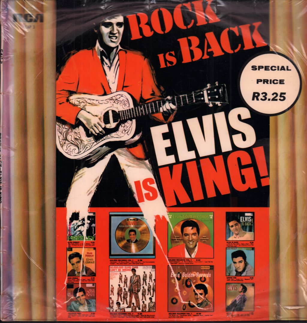 Elvis Presley - Rock Is Back - Elvis Is King! - Lp