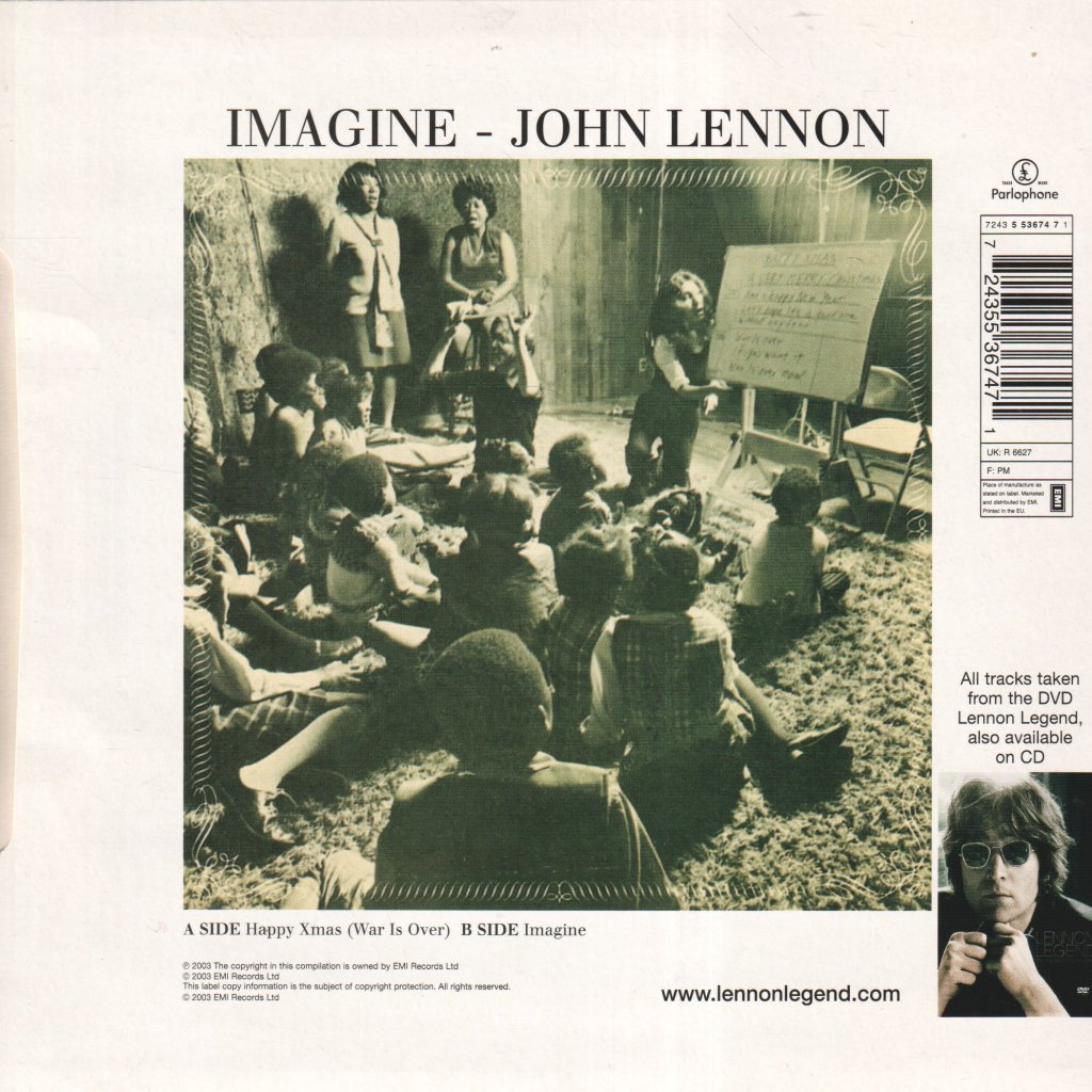 John And Yoko And The Plastic Ono Band - Happy Xmas - 7 Inch
