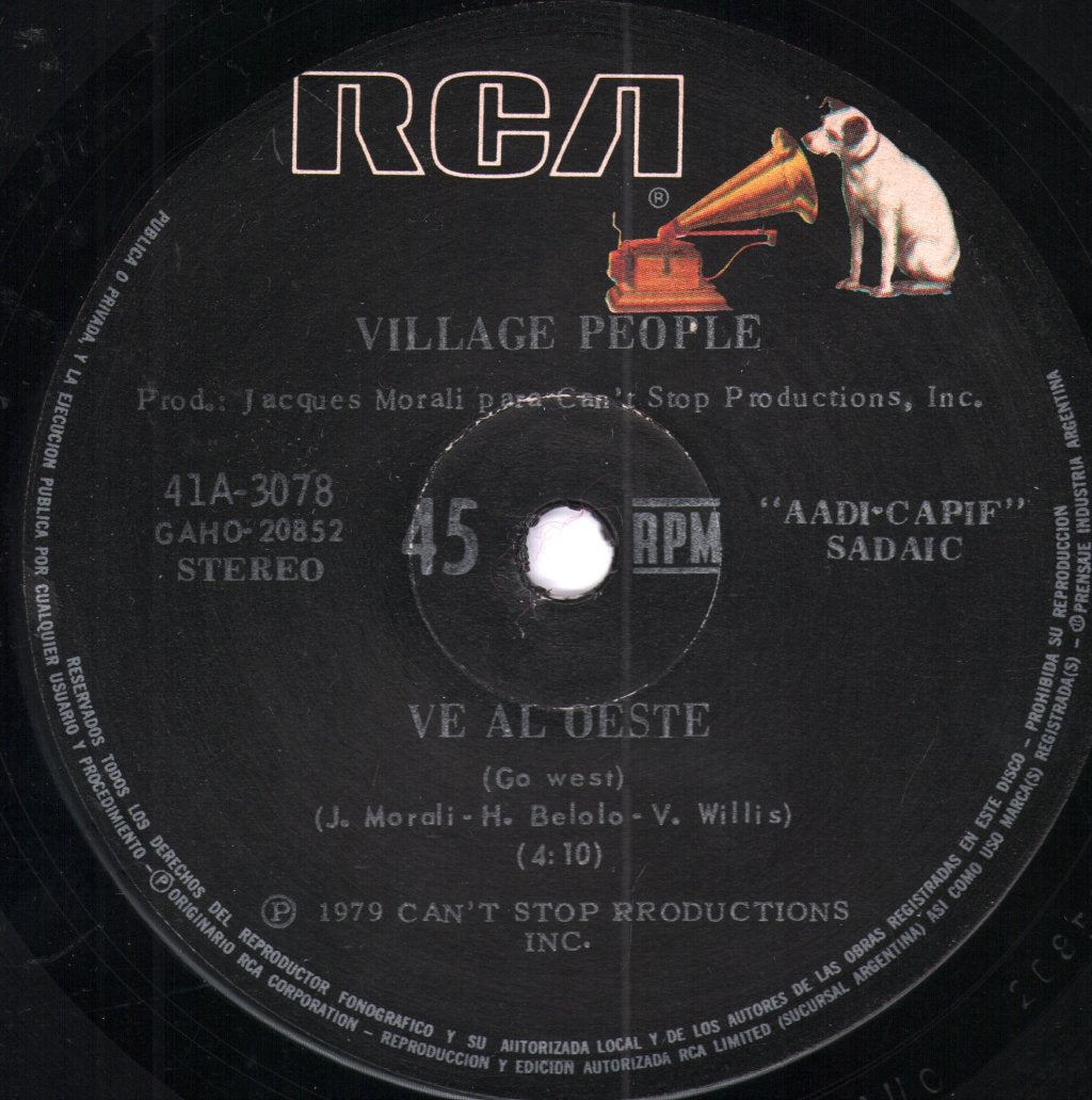 Village People - In The Navy - 7 Inch