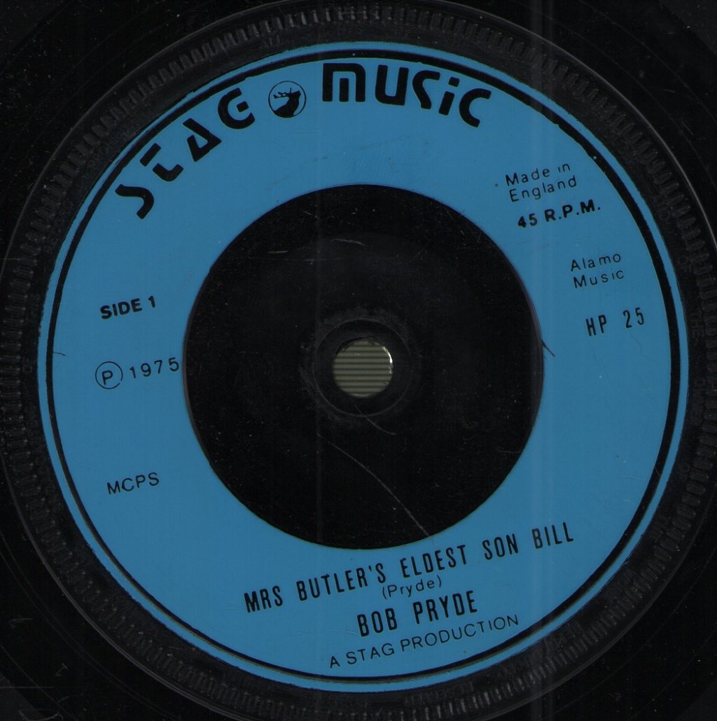 Bob Pryde - Mrs Butler's Eldest Son Bill - 7 Inch
