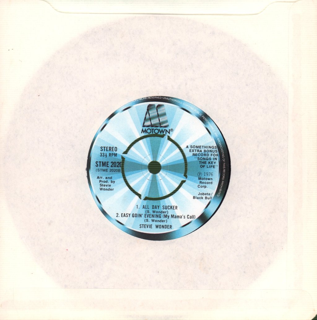 Stevie Wonder - Songs In The Key Of Life - Double Lp