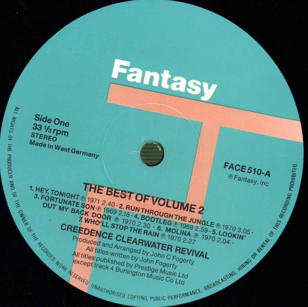 Creedence Clearwater Revival - Best Of Vol 2 - Lp