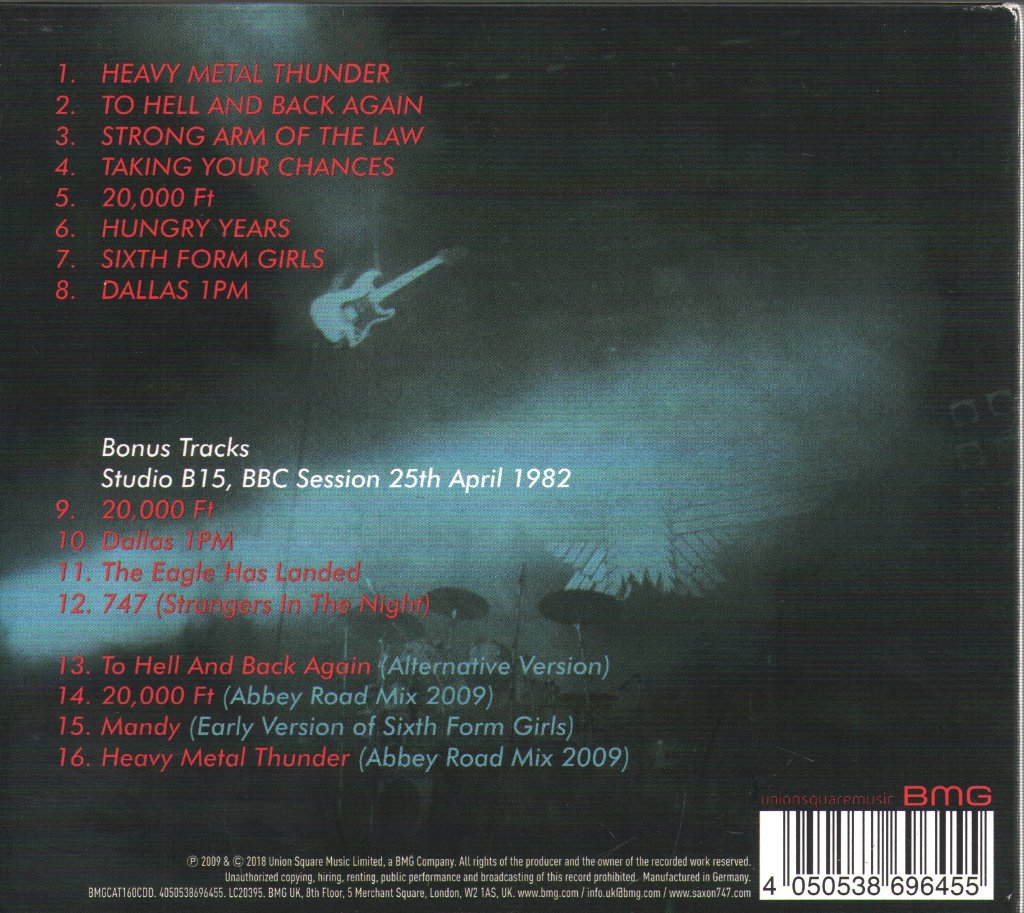 Saxon - Strong Arm Of The Law - Cd
