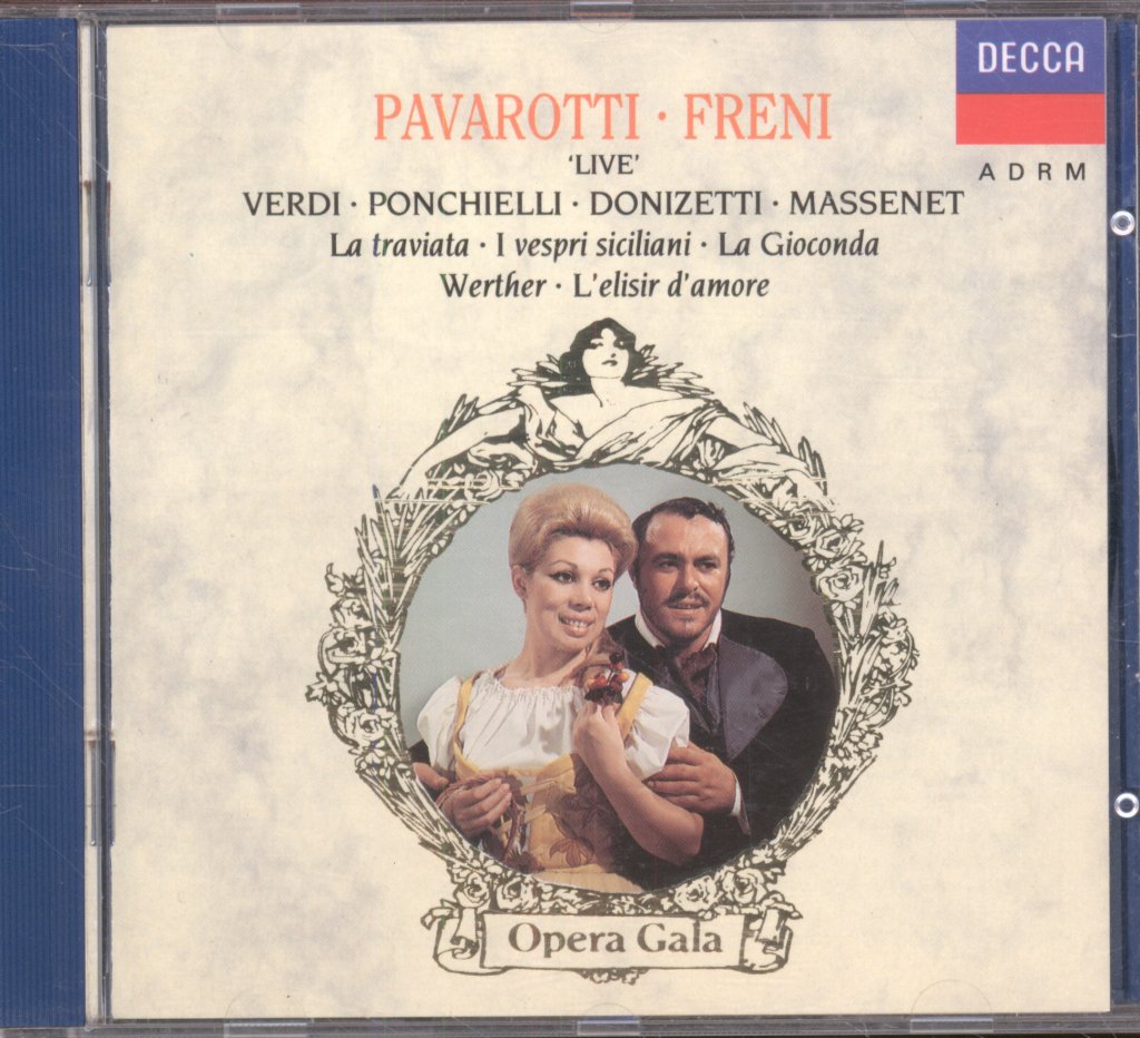 Luciano Pavarotti, Mirella Freni - 'LIVE' - Cd