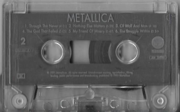 Metallica - Metallica - Cassette