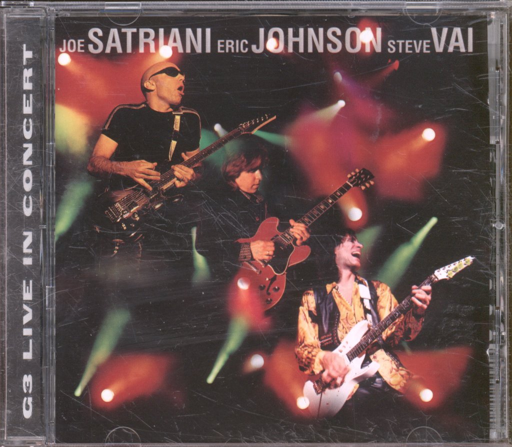 Joe Satriani, Eric Johnson, Steve Vai - G3 - Live In Concert - Cd