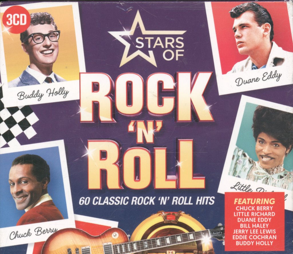 Various Artists - Stars Of Rock n Roll - Triple Cd