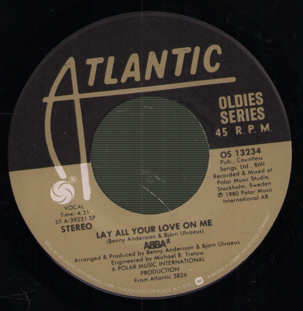 ABBA - Super Trouper / Lay All Your Love On Me - 7 Inch