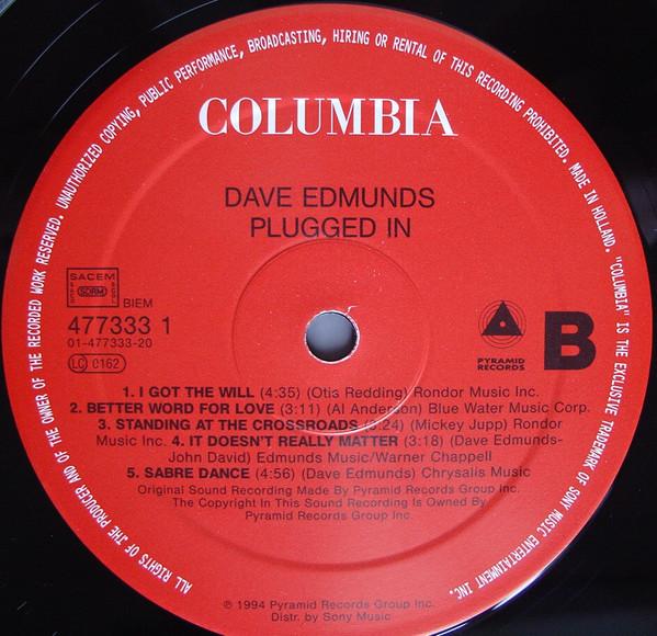 Dave Edmunds - Plugged In - Lp