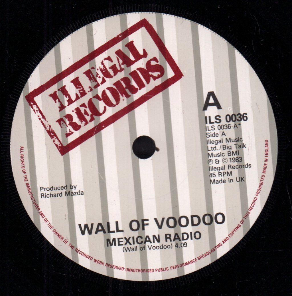 Wall Of Voodoo - Mexican Radio - 7 Inch