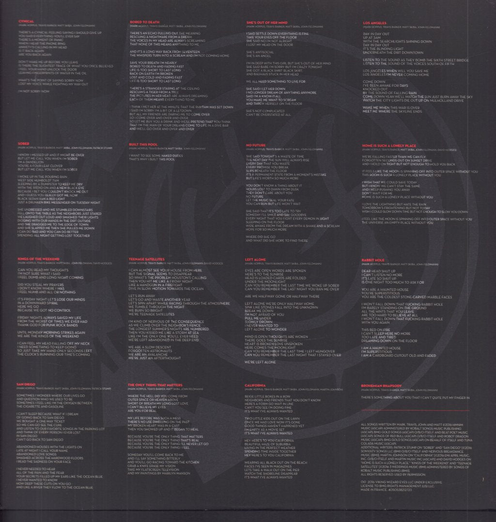 Blink-182 - California - Lp