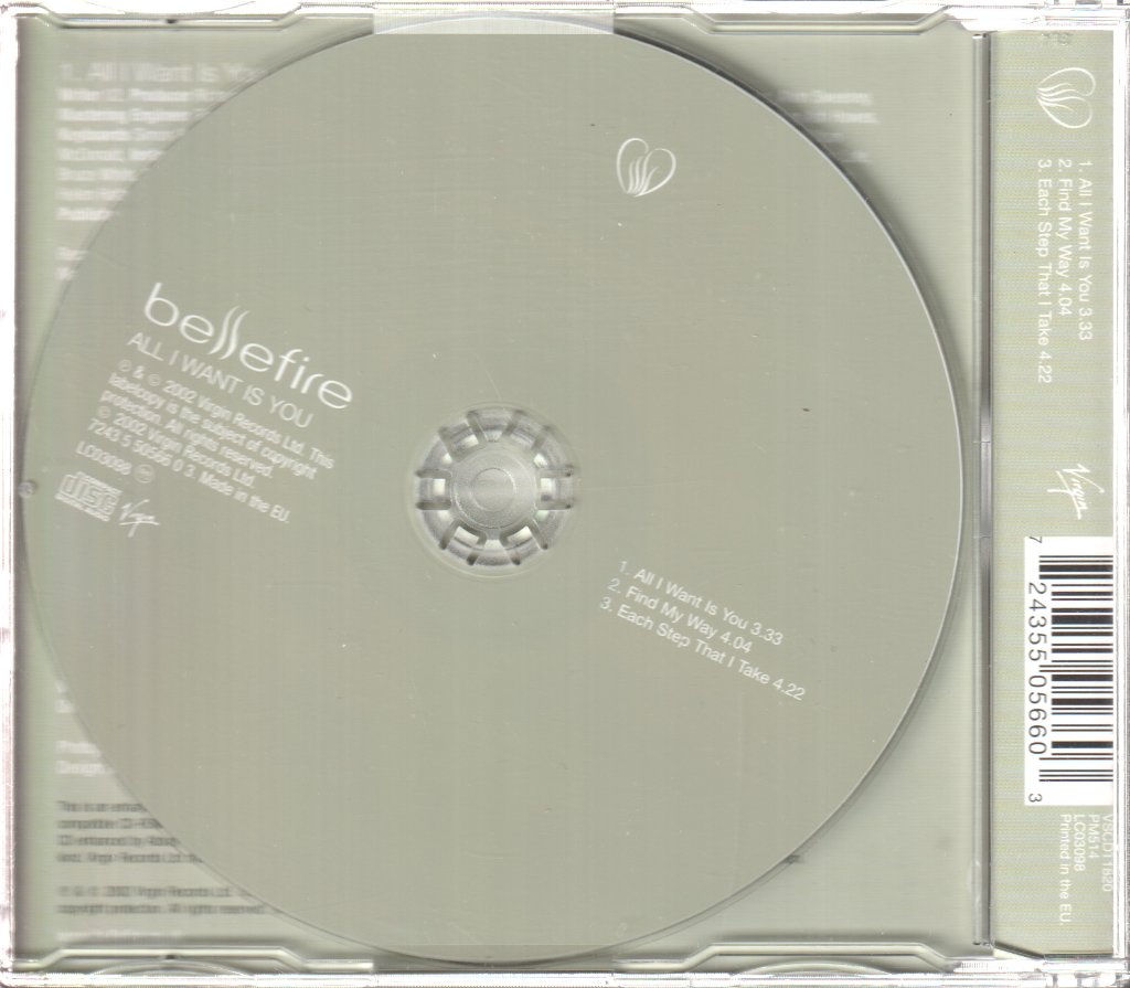 Bellefire - All I Want Is You - Cd