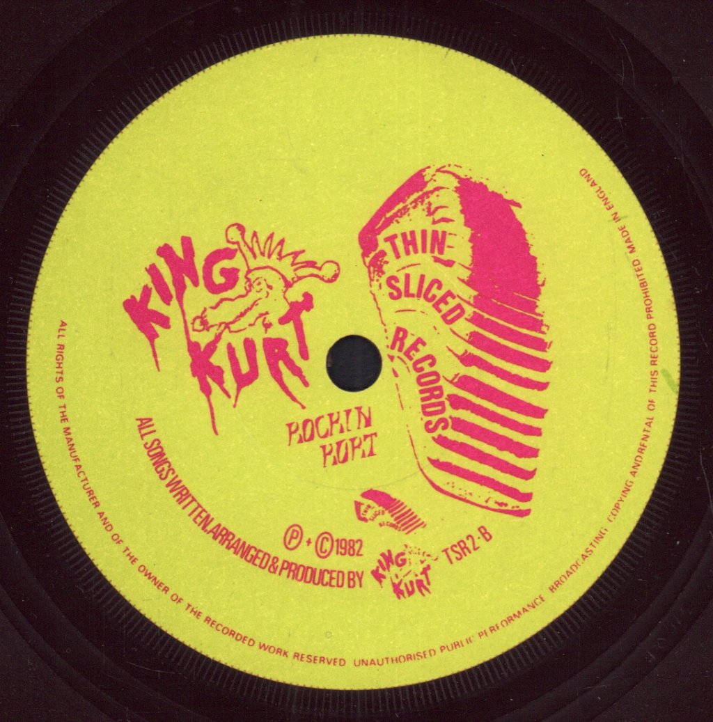 King Kurt - Zulu Beat - 7 Inch