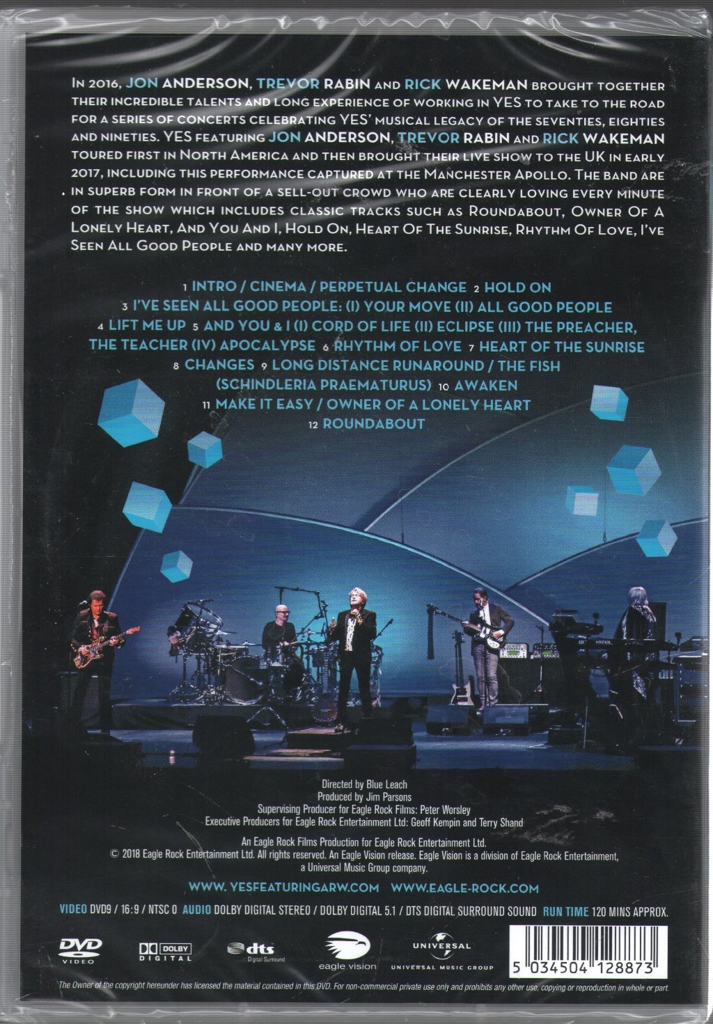 Yes - Live At The Apollo (50th Anniversary) - Dvd