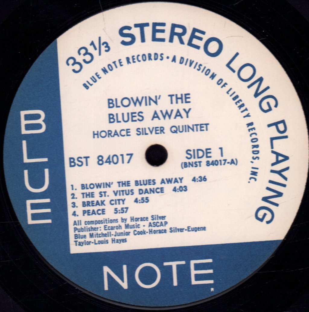 Horace Silver Quintet & Trio - Blowin' The Blues Away - Lp