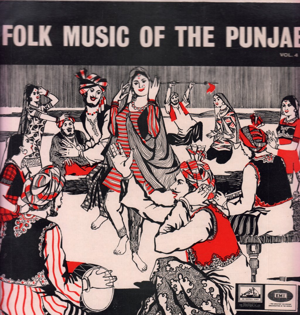 Various Artists - Folk Music Of The Punjab (Vol. 4) - Lp