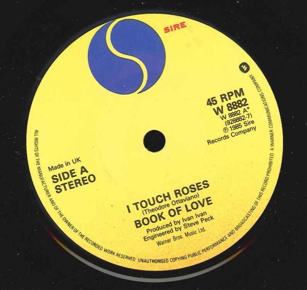Book Of Love - I Touch Roses - 7 Inch