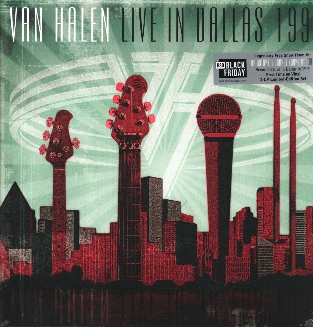 Van Halen - Live In Dallas 1991 (Black Friday 2024) - Double Lp
