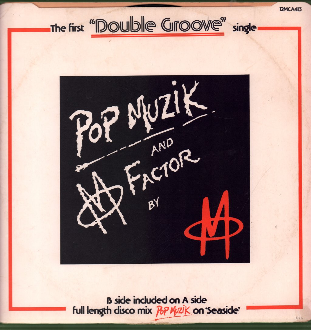 M - Pop Muzik / M Factor - 12 Inch