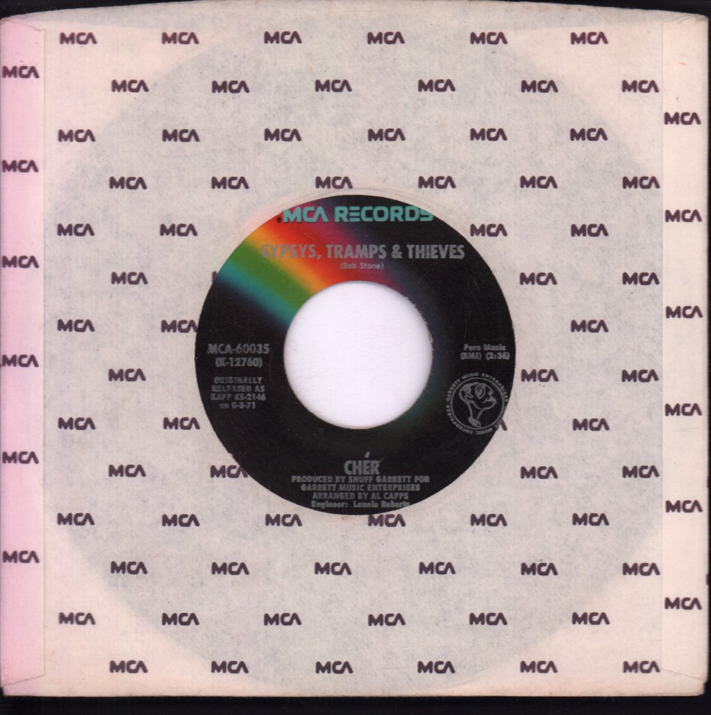 Cher - Gypsys, Tramps & Thieves / The Way Of Love - 7 Inch