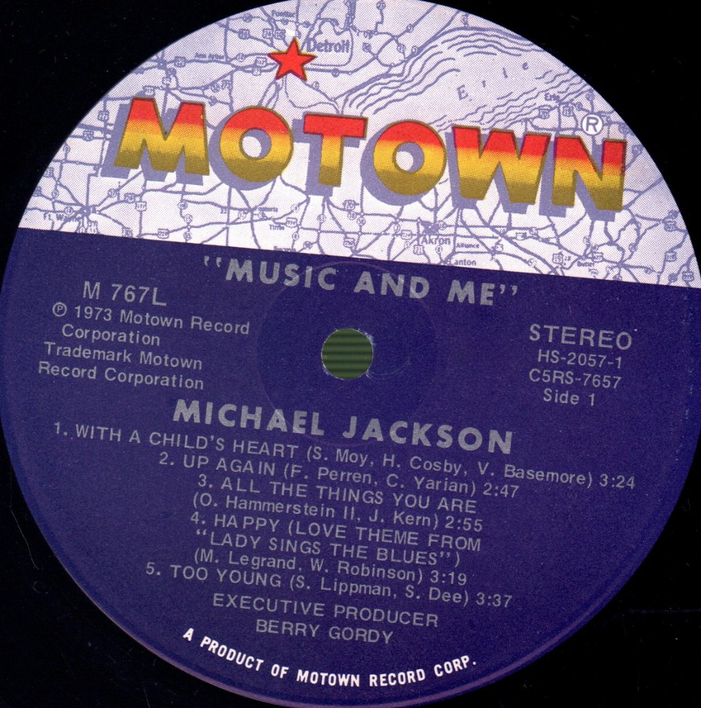 Michael Jackson - Music & Me - Lp