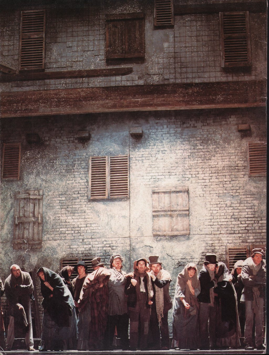 Les Miserables - Souvenir Brochure and Synopsis - Programme