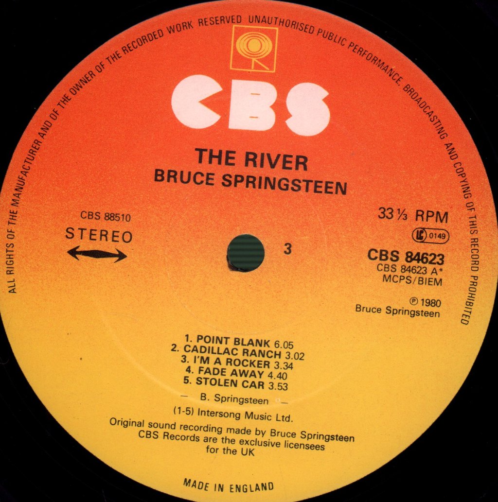 Bruce Springsteen - River - Double Lp