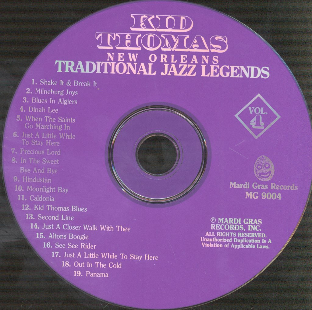 Kid Thomas Valentine - Jazz, Gospel & Blues! - Cd