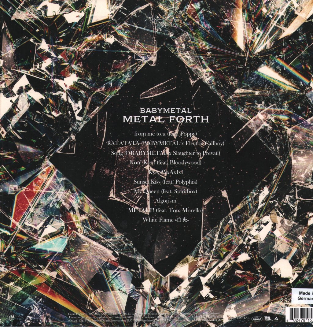 Babymetal - Metal Forth - Lp