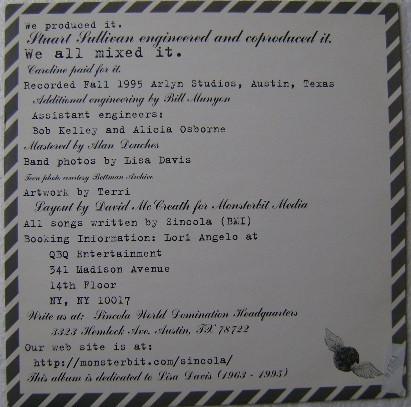 Sincola - Crash Landing In Teen Heaven - Lp