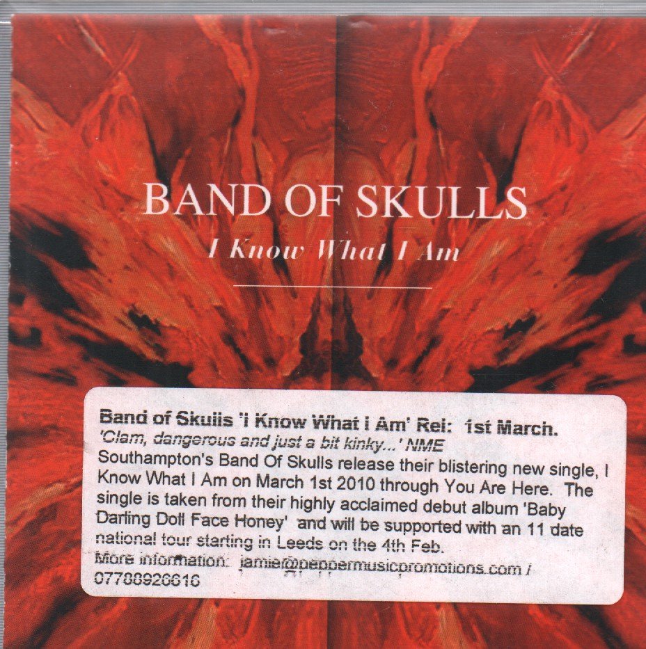 Band Of Skulls - I Know What I Am - Cdr