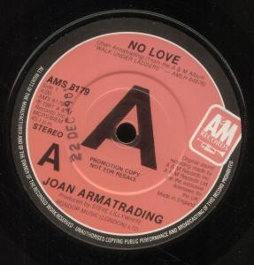 Joan Armatrading - No Love - 7 Inch