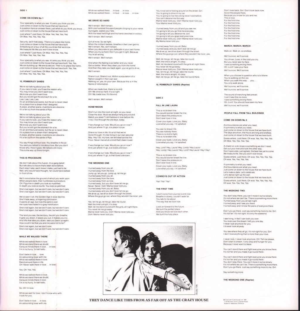 Crazy House - They Dance Like This From As Far Off As The Crazy House - Lp