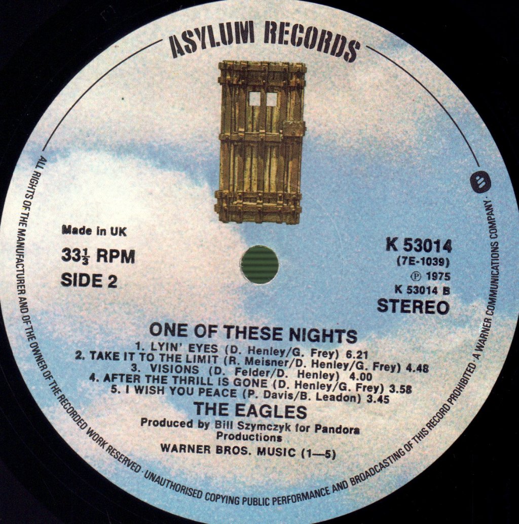 Eagles - One Of These Nights - Lp