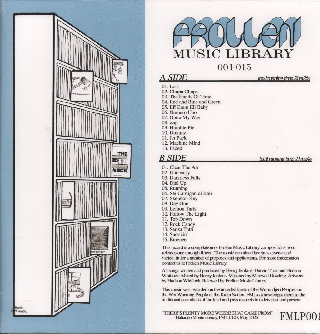 Frollen Music Library - 001–015 - Lp