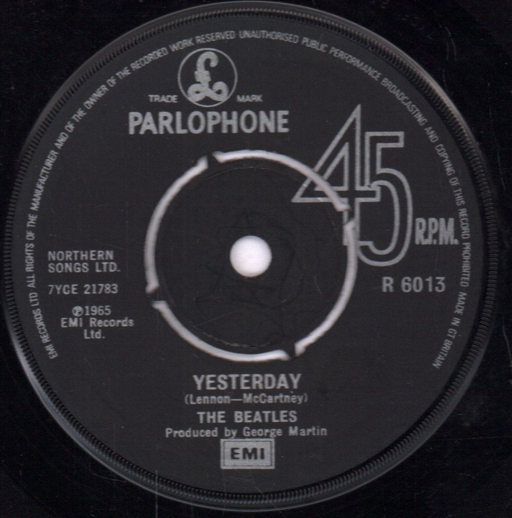 Beatles - Yesterday - 7 Inch