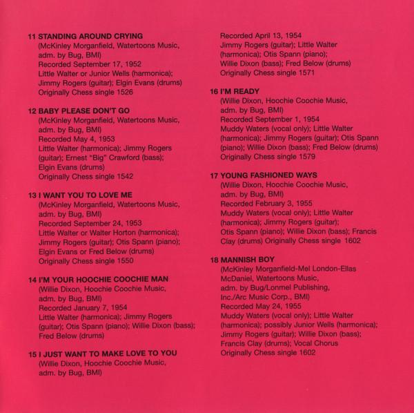 Muddy Waters - His Best 1947 To 1955 - Cd